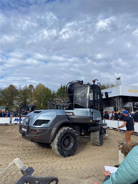 Mecalac machinery on show at Bauma