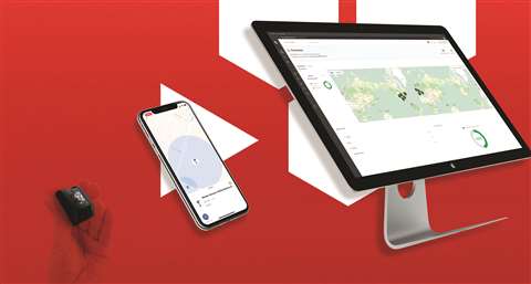 Telematics tools and device interfaces from Trackunit.