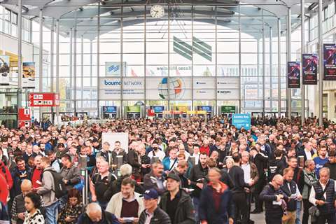 Crowds at Bauma