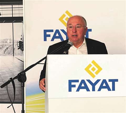 Jean-Claude Fayat, CEO of Fayat