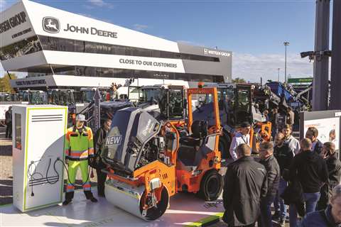 Wirtgen Group stand at Bauma