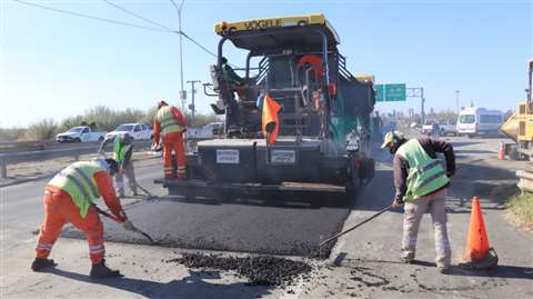 Foto obras viales santa fe