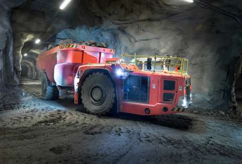 Sandvik's Toro TH663i truck