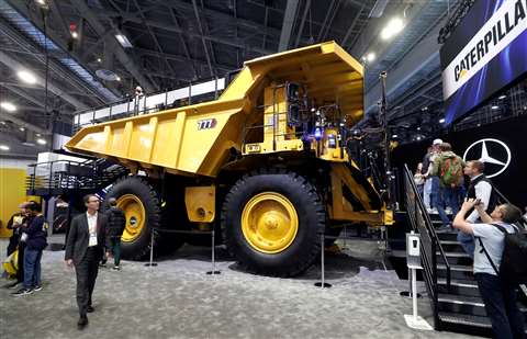 Caterpillar's autonomous 100 tonne 777 off-highway truck