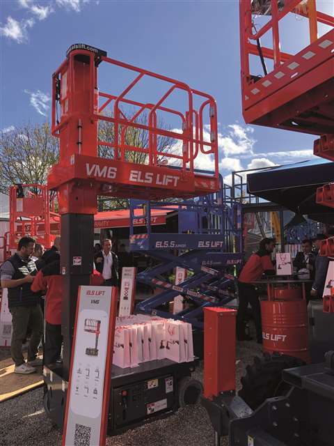ELS también ha estado optimizando su gama, que ha crecido significativamente desde que mostró por primera vez su equipo de acceso en Bauma 2016.