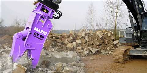 Trituradora rotativa RV 20 Hyd