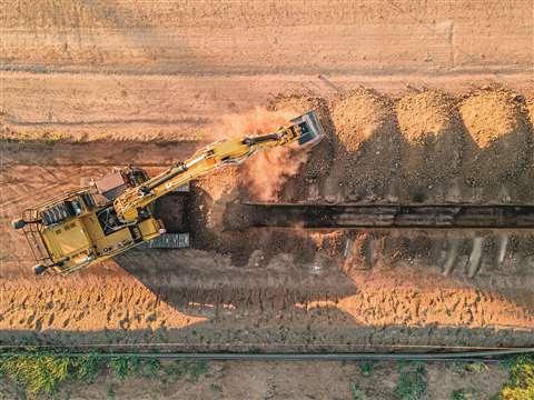 Exosistema de robótica construída em funcionamento (Foto: Built Robotics)