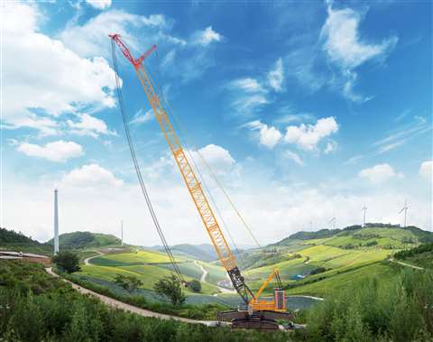 La nueva Liebherr LR1700-10W.