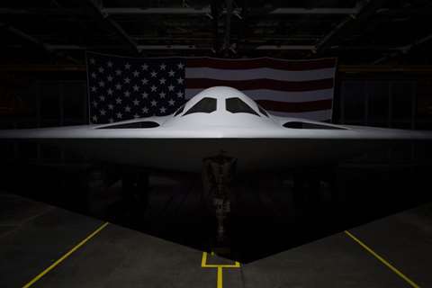 The Northrop Grumman B-21 Raider is expected to enter service in 2027