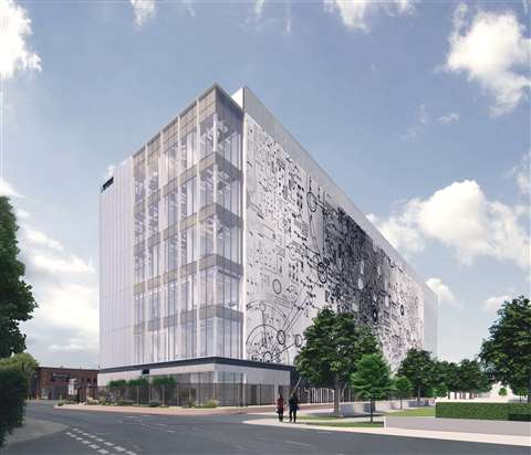 An impression of the proposed Vantage Data Center campus near London's Heathrow Airport