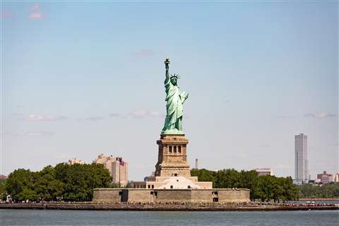 The Statue of Liberty in New York