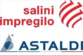 Salini Impregilo and Astaldi Logos