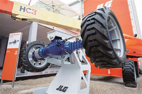 Dana - Bauma JLG e-Axle - high resolution
