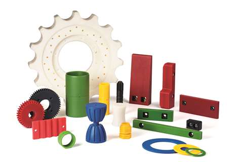Nylacast polymeric components for the construction sector