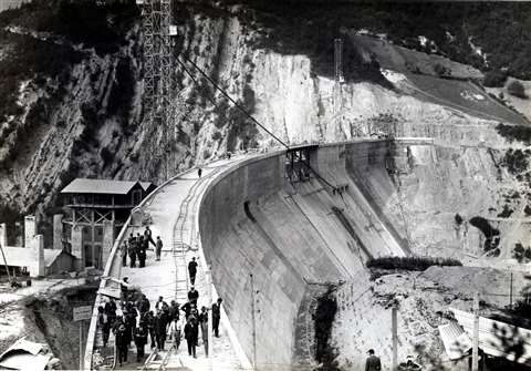 Diga di Mignano - Italia 1926