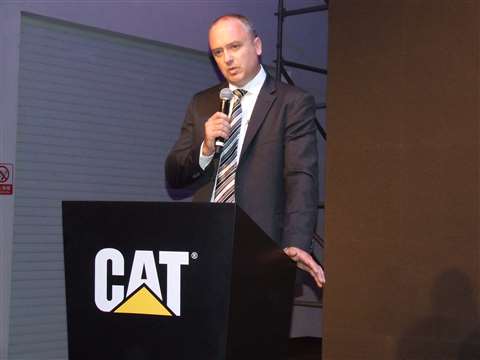 Marketing manager for Caterpillar Global Construction &amp; Infrastructure Asia Pacific, Phillip Pol