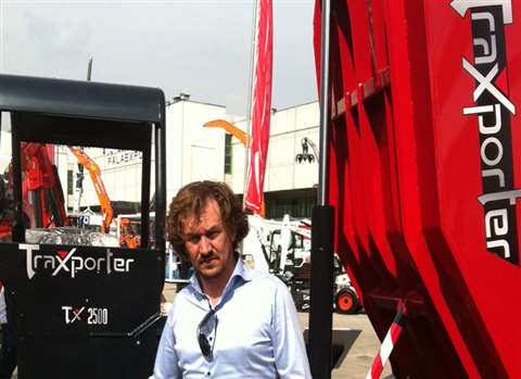 Enrico Fracca, export manager, Traxporter