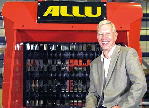 Ola Ulmala, president of Allu Finland