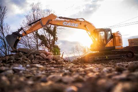 Case's 24-tonne CX245D SR excavator