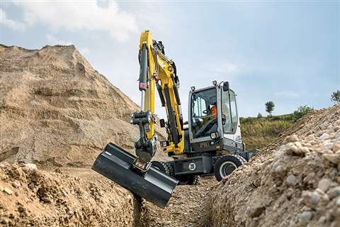 Wacker Neuson's new EZ80 excavator