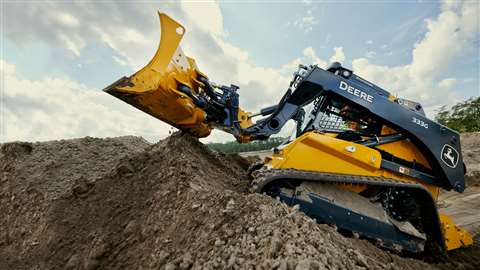 SmartGrade 333GCTL compact tracked loader