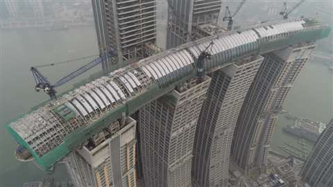 World's highest sky bridge