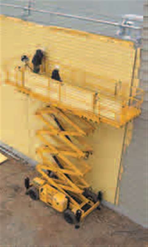 Haulotte's new three model diesel powered range of XL all terrain scissor lifts have working heights