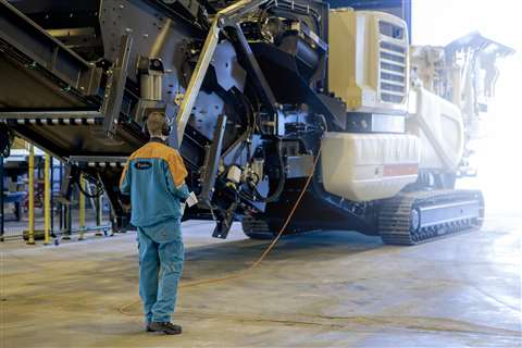 Metso mobile crushing plant