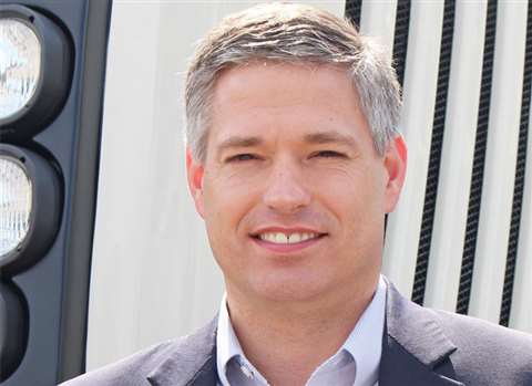 Terex Trucks global director of sales &amp; marketing, Sam Wyant
