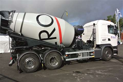 The new allison equipped concrete mixer trucks have provided a variety of benefits, including faster acceleration and less maintenance.