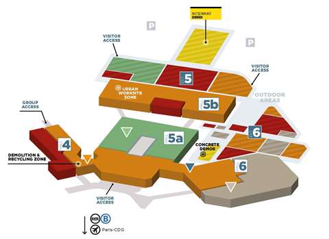 Intermat's new layout