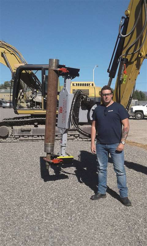 Skelair's Sales Engineer Stephen Greatbank at TEI Training