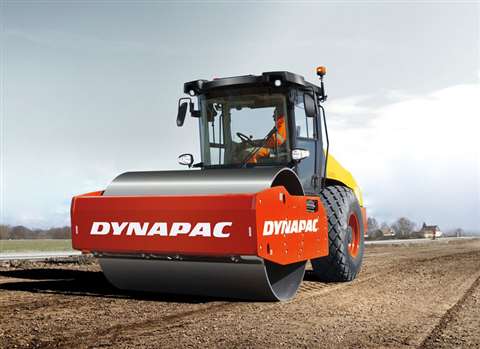 Atlas Copco's road construction equipment division includes the Dynapac CA 2500 soil compactor