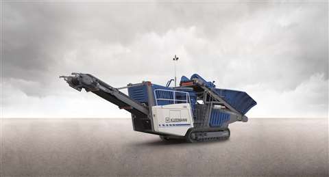 Kleeman’s new Mobicone MCO 11 PRO cone crusher