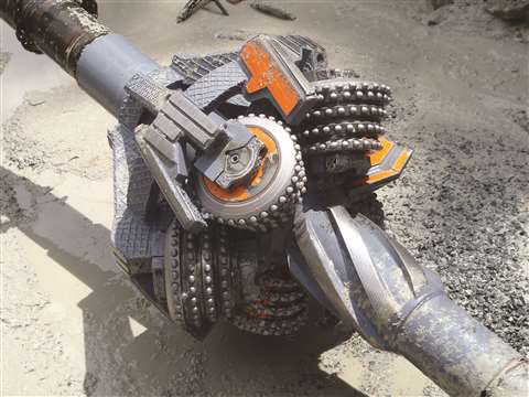 Herrenknecht hdd full face hole opener