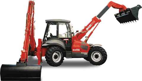 Manitou's MLB 625 Turbo handler has a 2,5 tonne capacity, 5,22 m lift height and 3,0 m forward reach