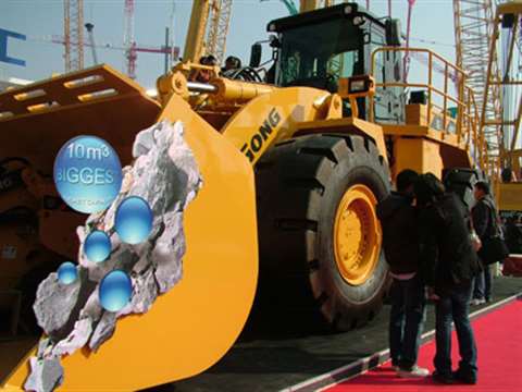 Liugong's 899 III features a 391 kW Tier 3/Stage IIIA compliant engine, and with a bucket capacity o