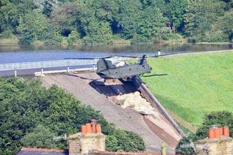 whaley bridge dam picture