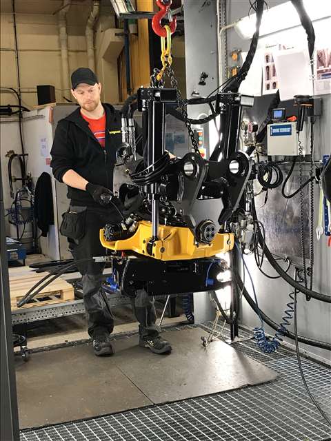 Engcon's new test facilities