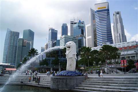 Singapore skyline