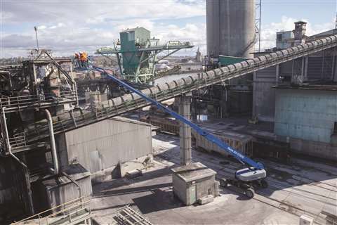 Genie sx 125 xc telescopic boom