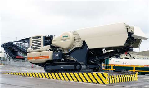 The freeze-proofed Lokotrack LT106 jaw crusher plant headed to antarctica