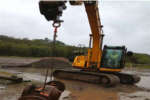 CPA in the UK is revising its guidance on lifting suspended loads with excavators