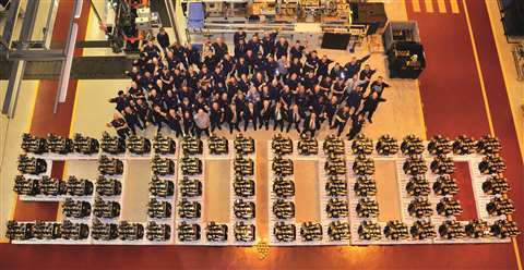 Jcb 500,000th engine