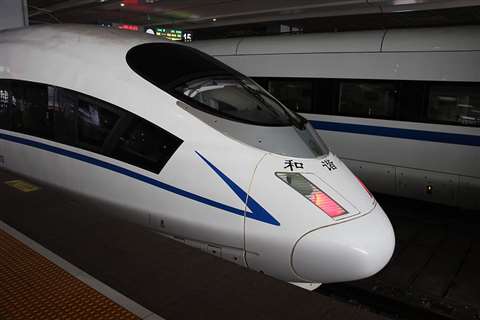 chinese-train-shanghai-fast-sleek