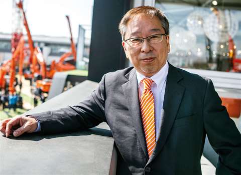 Makoto Yamazawa, president and CEO of Hitachi Construction Machinery (Europe) – HCME