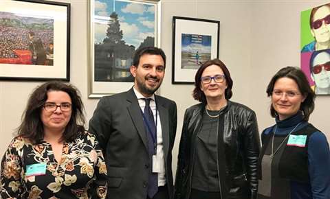 Cece meeting with mep sippel