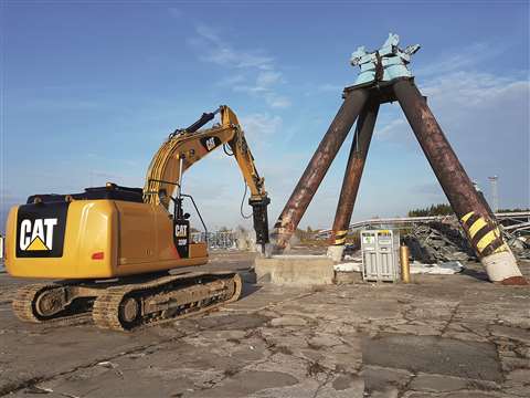 Cat hydraulic hammer