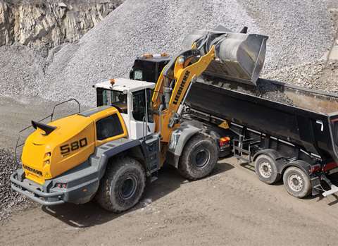 The Liebherr L580 features the XPower concept