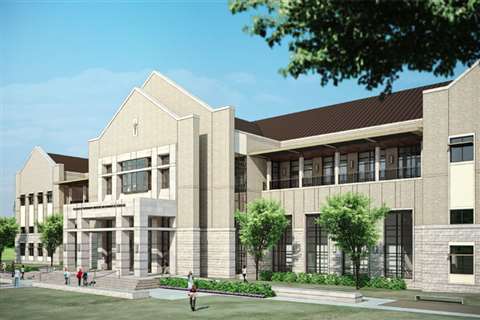 An artist’s impression of TAMU’s College of Veterinary Medicine &amp; Biomedical Sciences